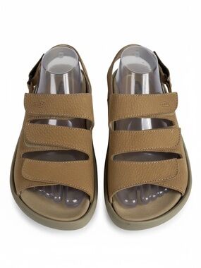 Wolky Women’s Tan Leather Sandals, 39 EU